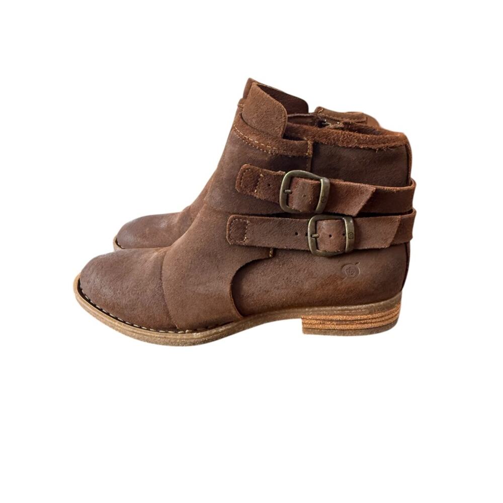 Born Morage Brown Booties – Sz 9 - Picture 2 of 9